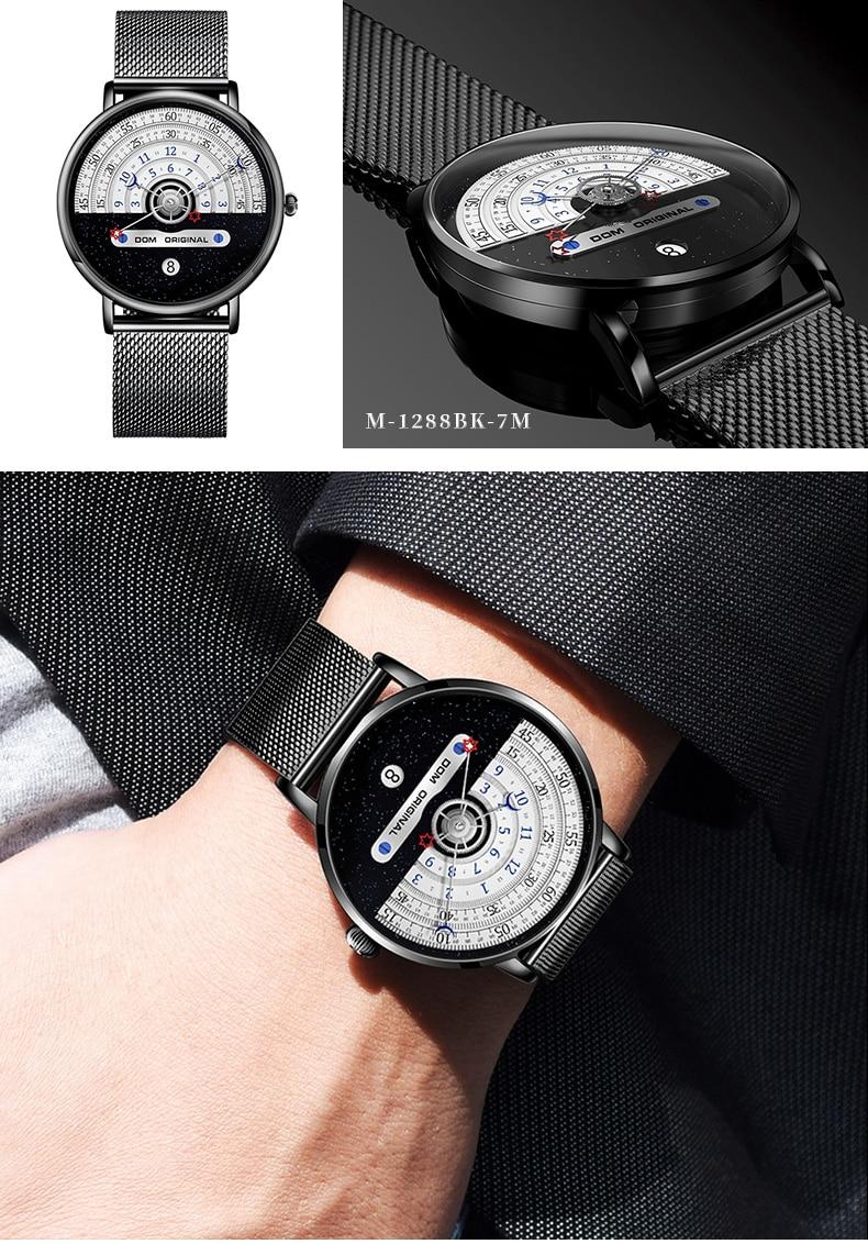 Fashion Watch Men Watches Creative Men's Watches Male Wristwatch Luxury Mens Clock reloj mujer bayan saat