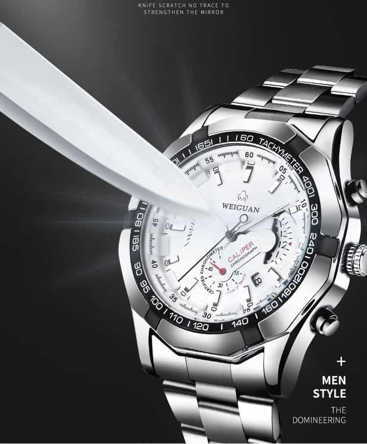 Watch men Smat watch Mens Watches Waterproof Wrist Watch Date Quartz Watch For Men Sports Clock Luxury Steel watch strap