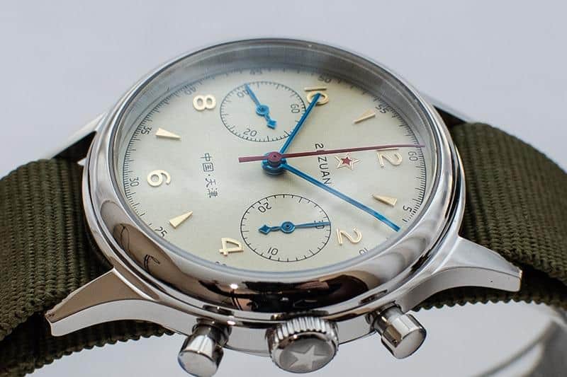 38mm Chronograph Watch Men 1963 Pilot Seagull Movement st1901 Watches Mens 2020 Mechanical Military Sapphire Watch montre homme