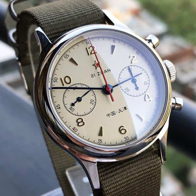 38mm Chronograph Watch Men 1963 Pilot Seagull Movement st1901 Watches Mens 2020 Mechanical Military Sapphire Watch montre homme