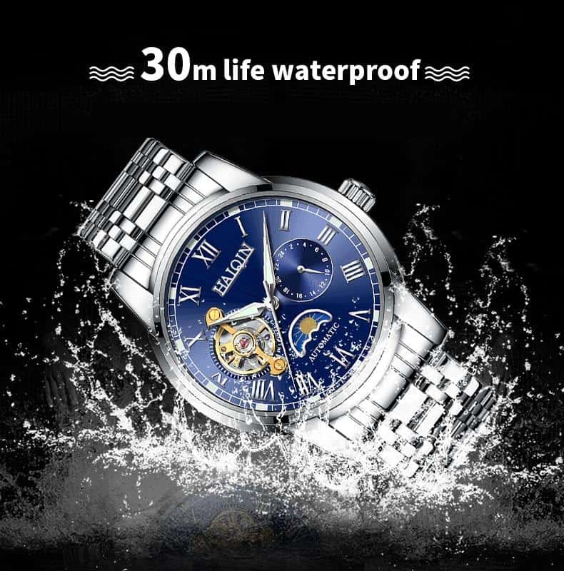 HAIQIN Mechanical watches mens automatic wrist watch for mens watches top brand luxury watch men Tourbillon relojes hombre 2020