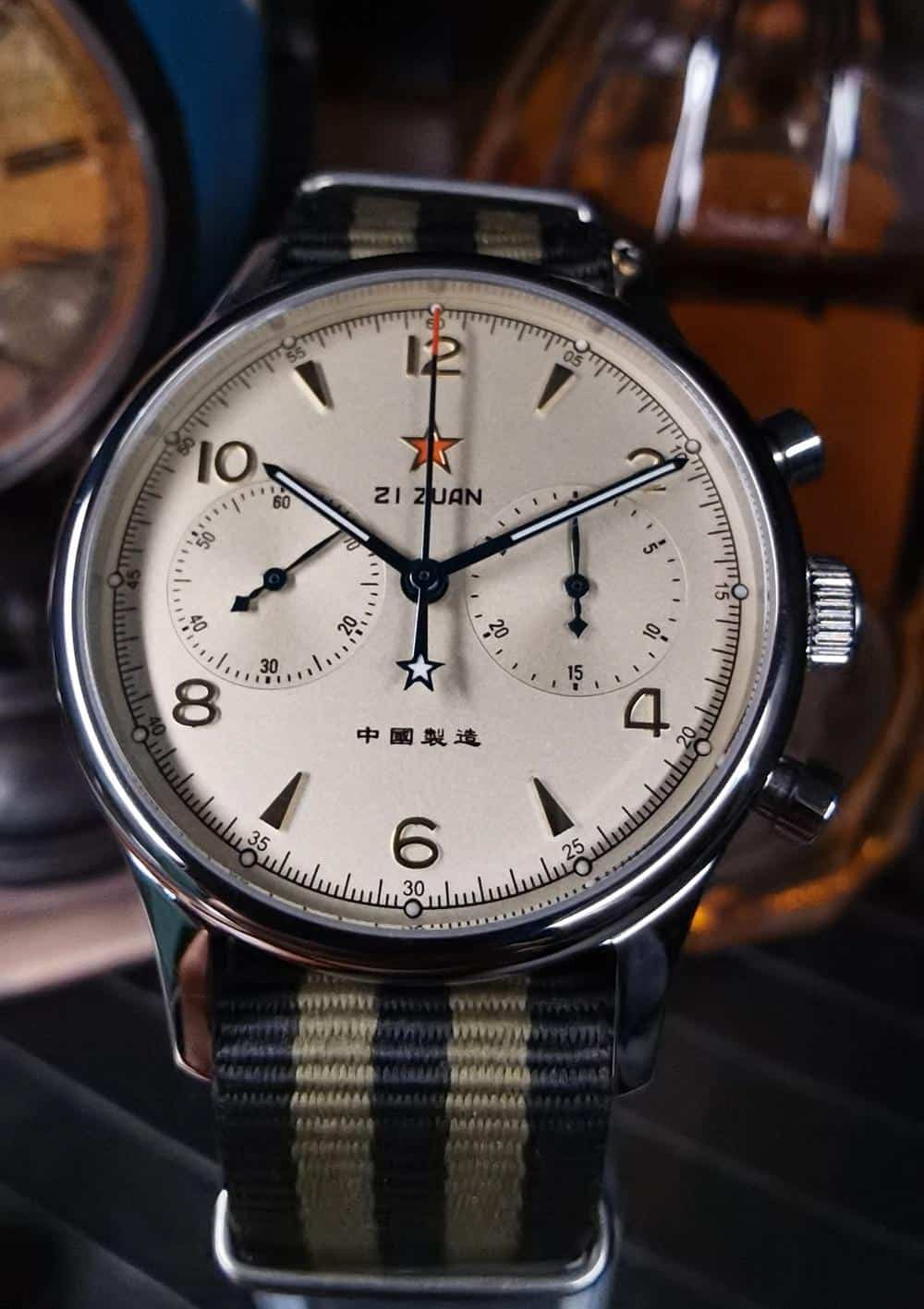 Men's Sport Watches Sapphire Mechanical Military Watch for Men Pilot Mens Chronograph Seagull 1963 st1901 Movement Watch Luxury