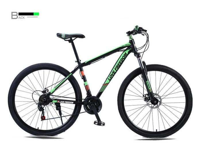 Love Freedom High Quality 29 Inch Mountain Bike 21/24 Speed Aluminum Frame Bicycle Front And Rear Mechanical Disc Brake