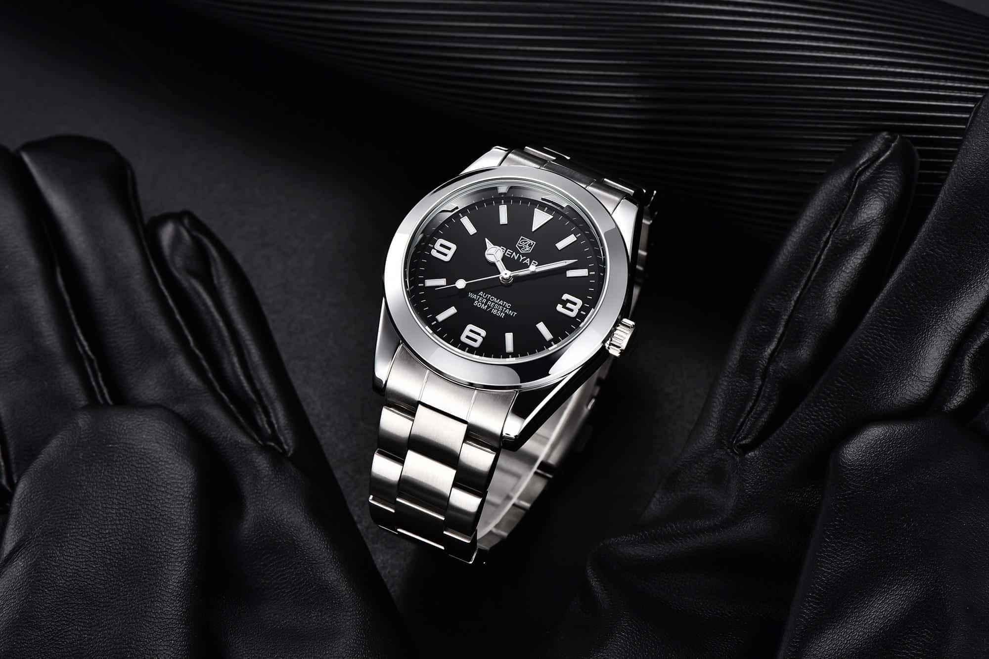 BENYAR 2021 New Men Automatic Mechanical Watch Top Brand Men's Watches Fashion Waterproof Sport Watch Mens Watches Reloj Hombre