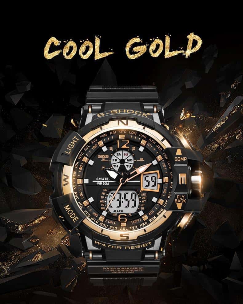 SMAEL Sport Watch Men 2021 Clock Male LED Digital Quartz Wrist Watches Men's Top Brand Luxury Digital-watch Relogio Masculino