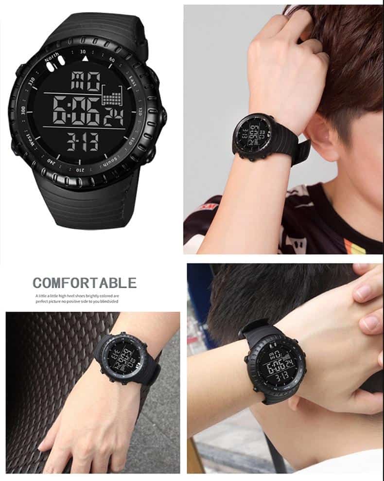 2020 Outdoor Sport Digital Watch Men Sports Watches For men Running Stopwatch Military LED Electronic Clock Wrist Watches Men