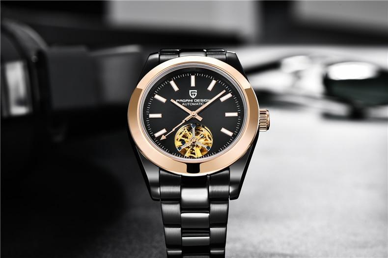 2021 New Tourbillon PAGANI DESIGN Men's Watches Mechanical Watch For Men Automatic Watch Men Top Brand Luxury Wrist Watch Mens