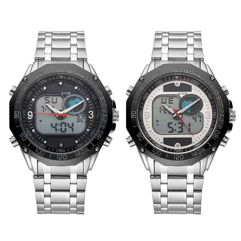 Watches Men Sports Watches Solar Power LED Digital Quartz Watch Dual Time Digital Quartz LED Clock Men Relogio Masculino Reloj