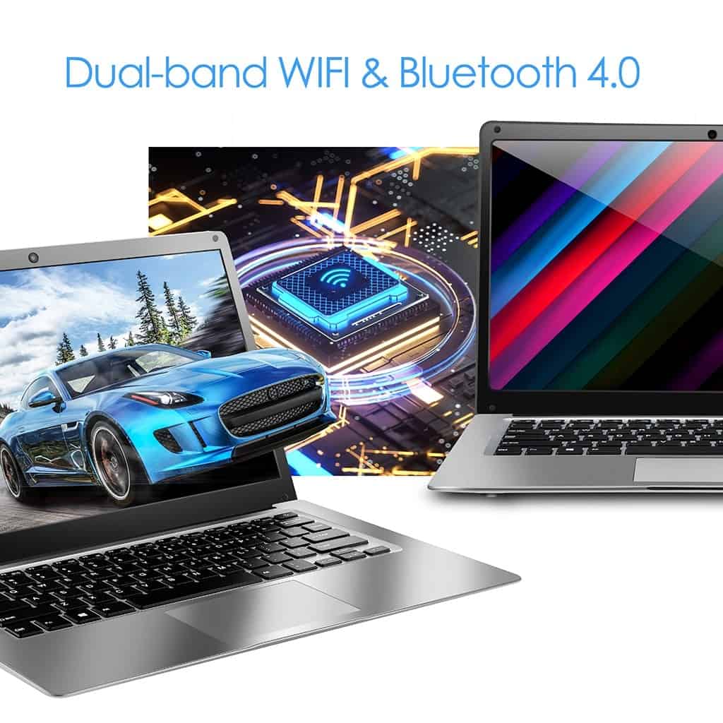 Ultra Slim Notebook Quad Core Intel N3350 14 inch Laptop 6GB RAM 64GB ROM Windows 10 pro Wifi Bluetooth 4.0 Wifi IPS Screen