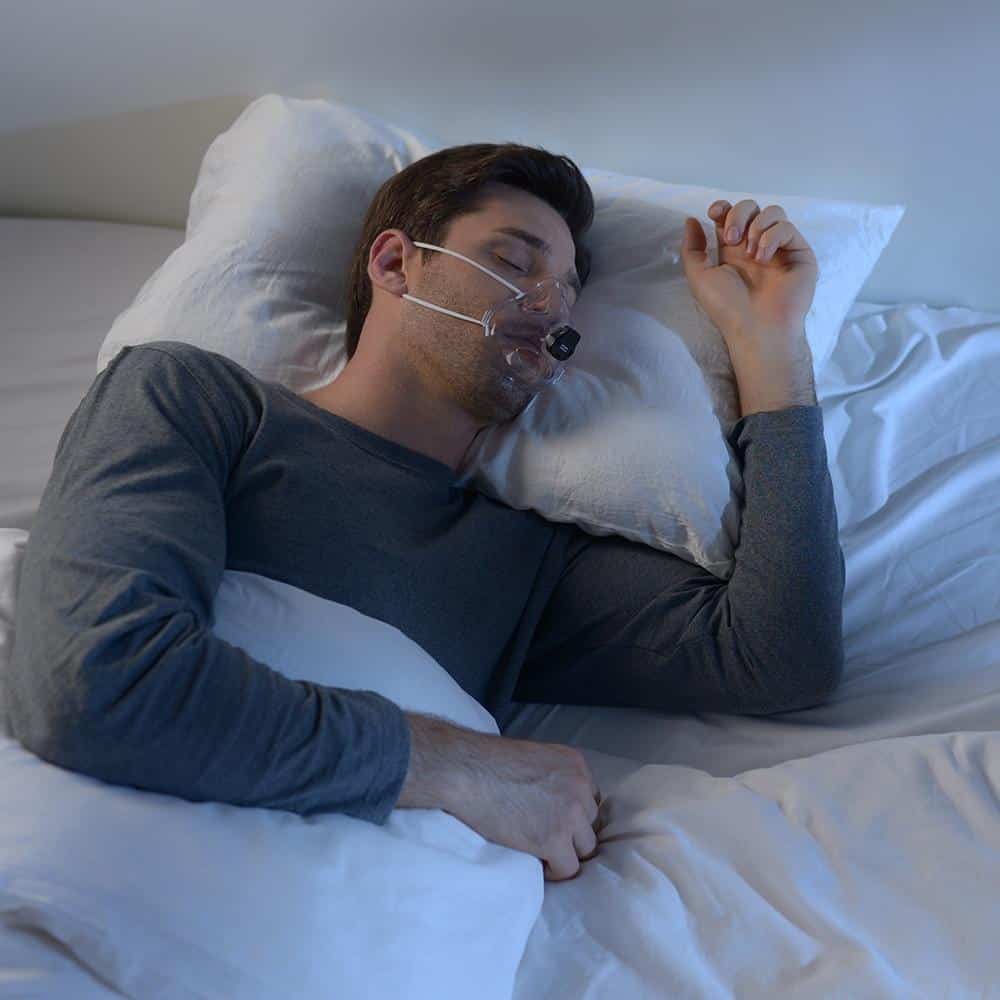 Sleep Breathing Monitor with App for iPhone & Android, Track Real-Time Sleep Apnea & Snore Data with Professional Report