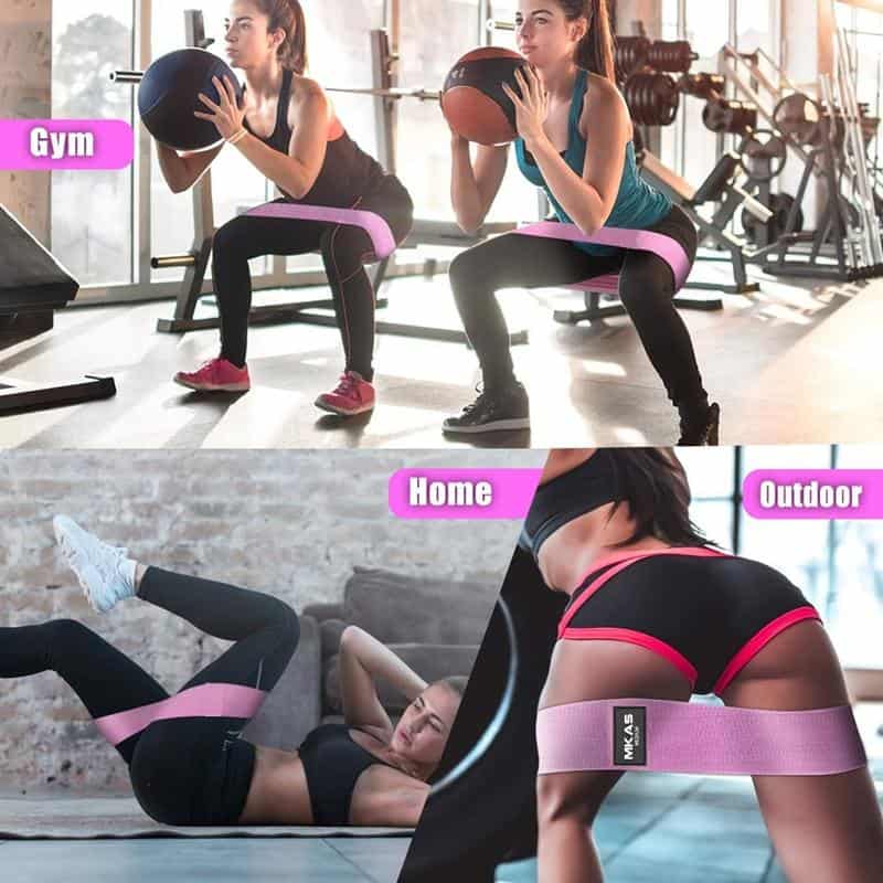 long Booty Band Hip Circle Loop Resistance Band Workout Exercise for Legs Thigh Glute Butt Squat Bands Non-slip Design