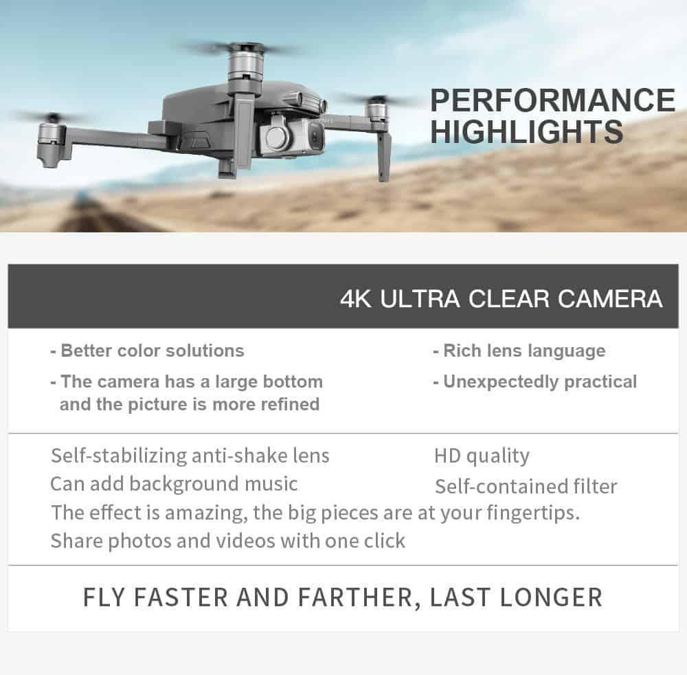 L109 GPS Drone 4K with Camera HD 5G WIFI quadcopter drone profissional quadrocopter seflie dron Mini drones 1KM long distance
