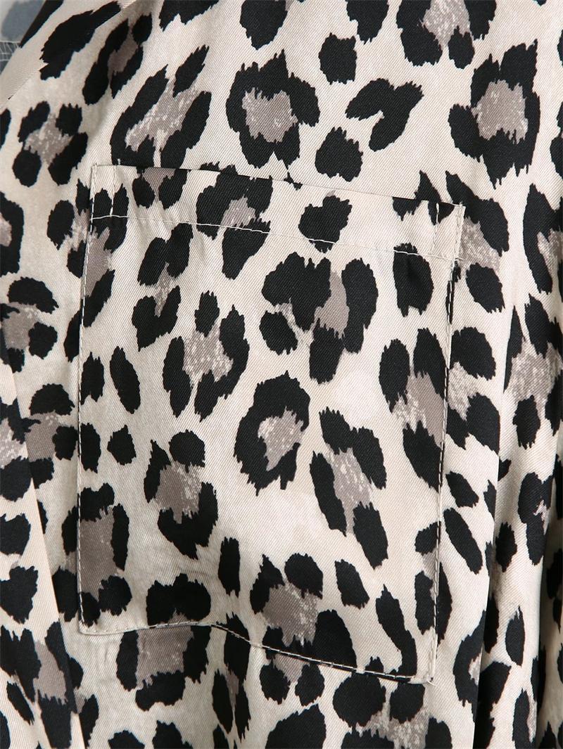 Za Leopard Print Wrap Mini Dress Women Long Sleeve Tied Pareo Vintage Dresses Feminino Chic Female Ruching Animal Print Vestidos