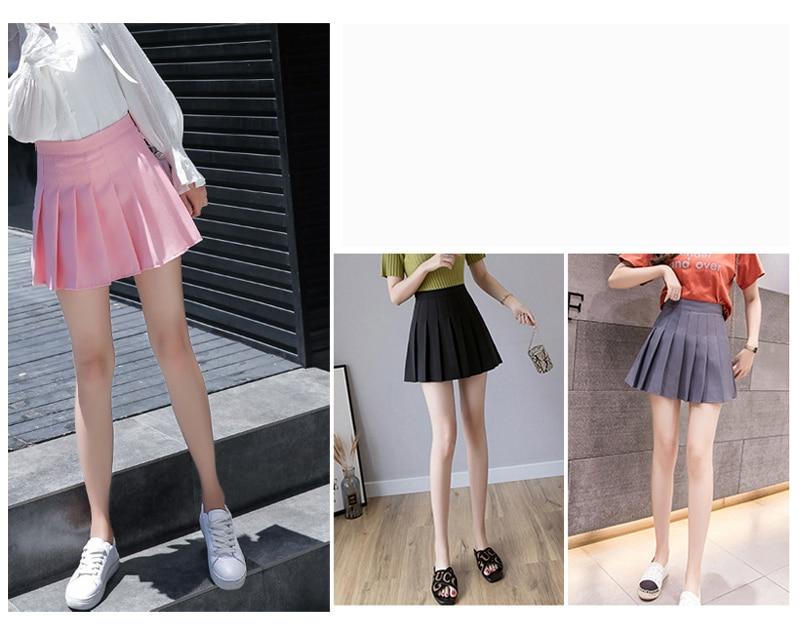 Zoki Sexy Women Pleated Skirt Summer High Waist Chic A Line Ladies Pink Mini Skirt Korean Zipper Preppy Style Girls Dance Skirt