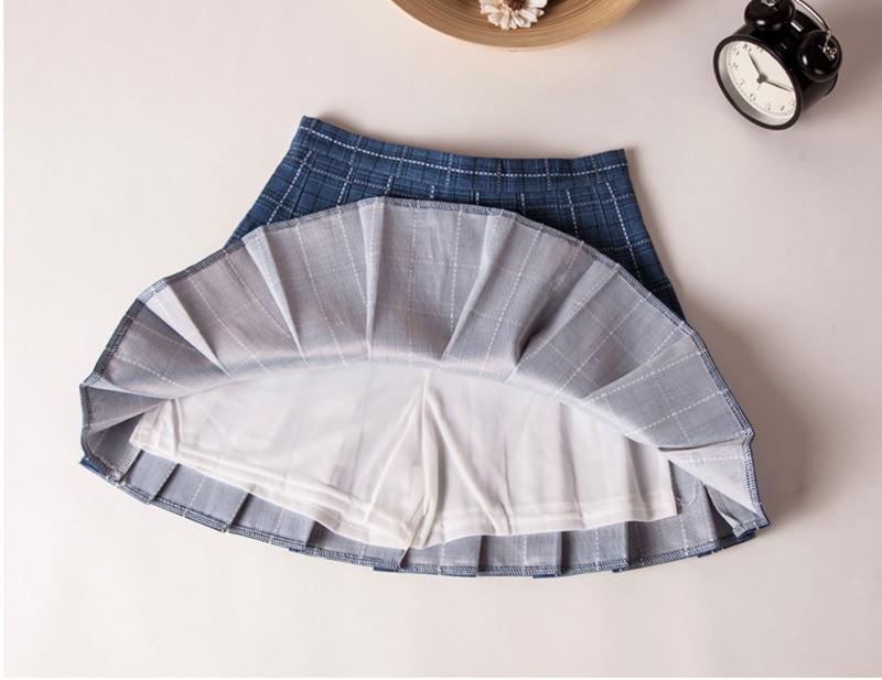 Inspecial 2022 Summer Plaid Pleated Woman Sexy Mini Skirts Y2k Aesthetic Kawaii Harajuku Fairy Grunge Women's Skirts