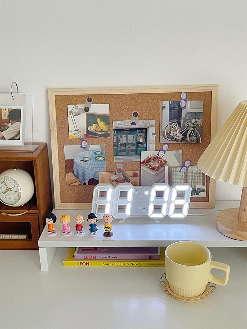 Nordic Digital Alarm Clocks Wall Clocks Hanging Watch Snooze Table Clocks Calendar Thermometer Electronic Clock Digital Clocks