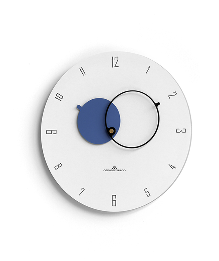 Light Luxury Nordic Wall Clock Living Room Home Fashion Simple Modern and Unique Creative Art Clock Clock
