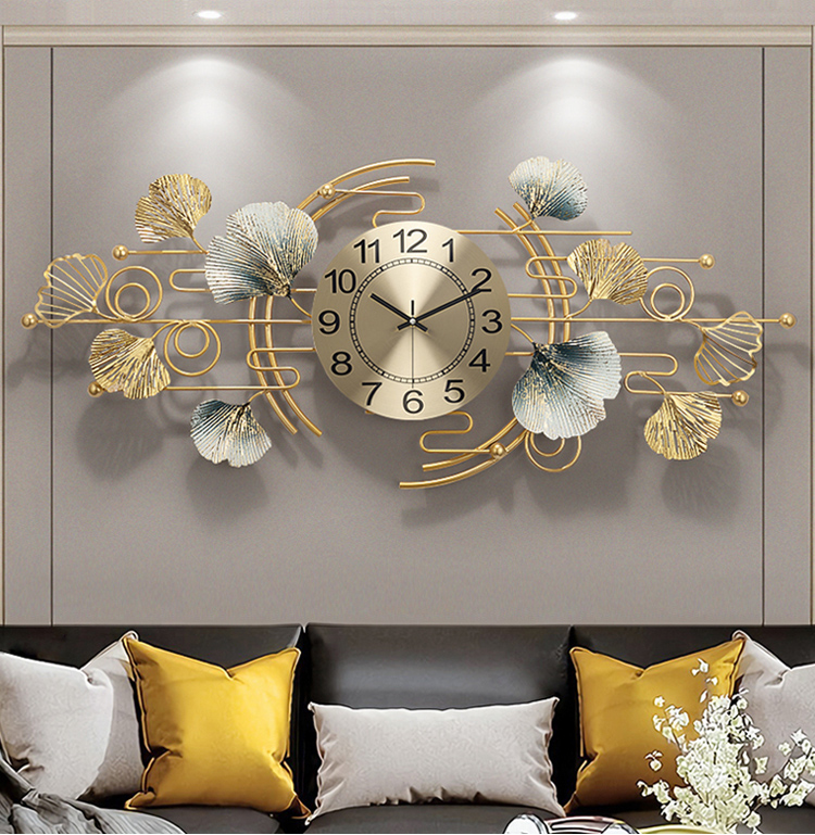 Luxury Silent Wall Clock Chinese Style Digital Large Modern Living Room Wall Clock Art Orologio Da Parete Home Decoration DG50WC