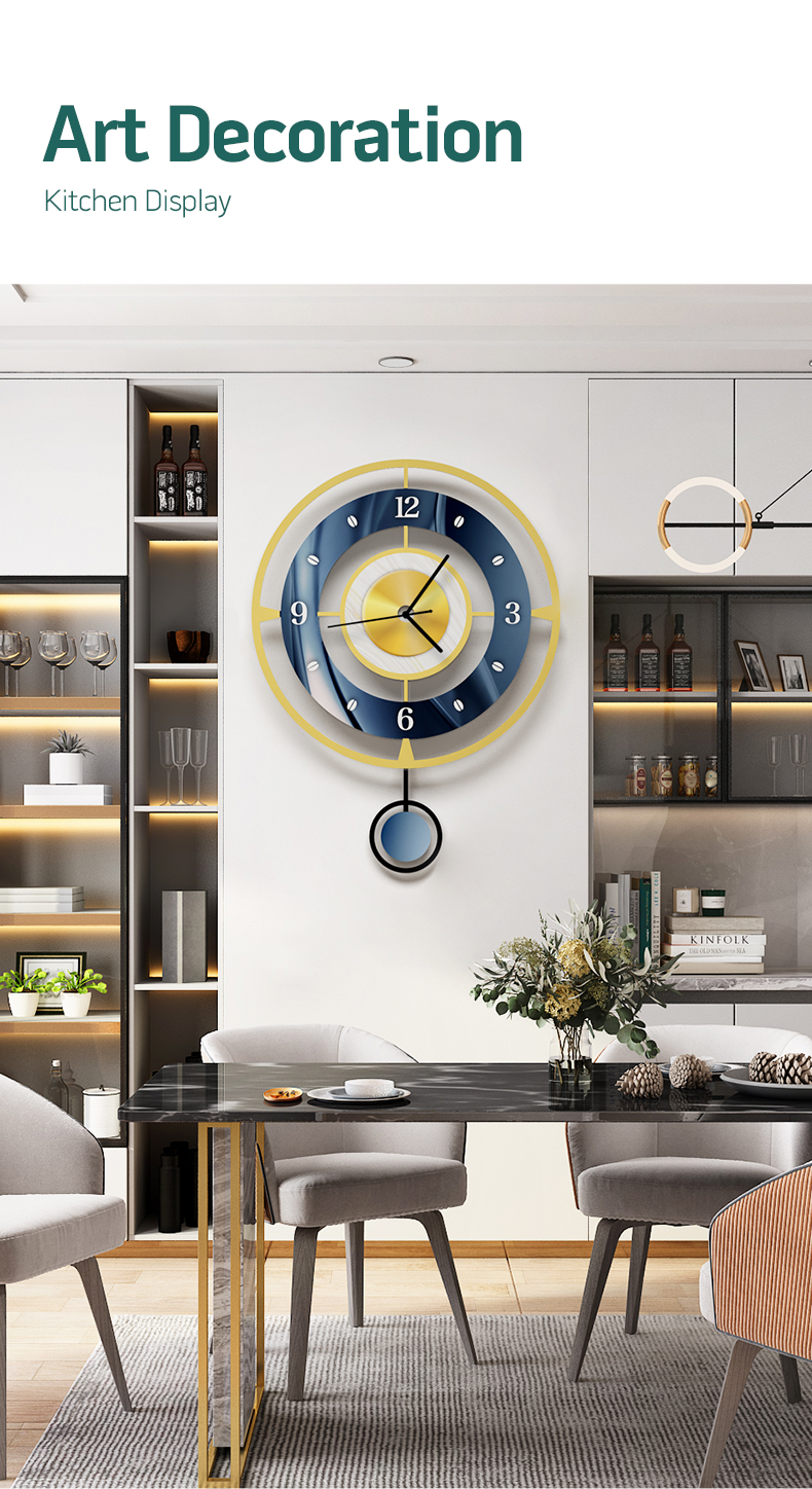 MEISD Creative Wall Clock Modern Design Watch Pendulum Home Interiors Living Room Decoration Quartz Silent Horloge Free Shipping