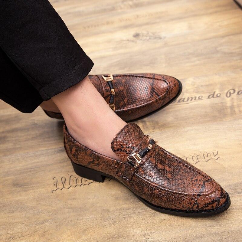men shoes outdoor 2019 new leather oxford men's shoe bespoke leather business men shoes breathable fashion wedding party shoes 4
