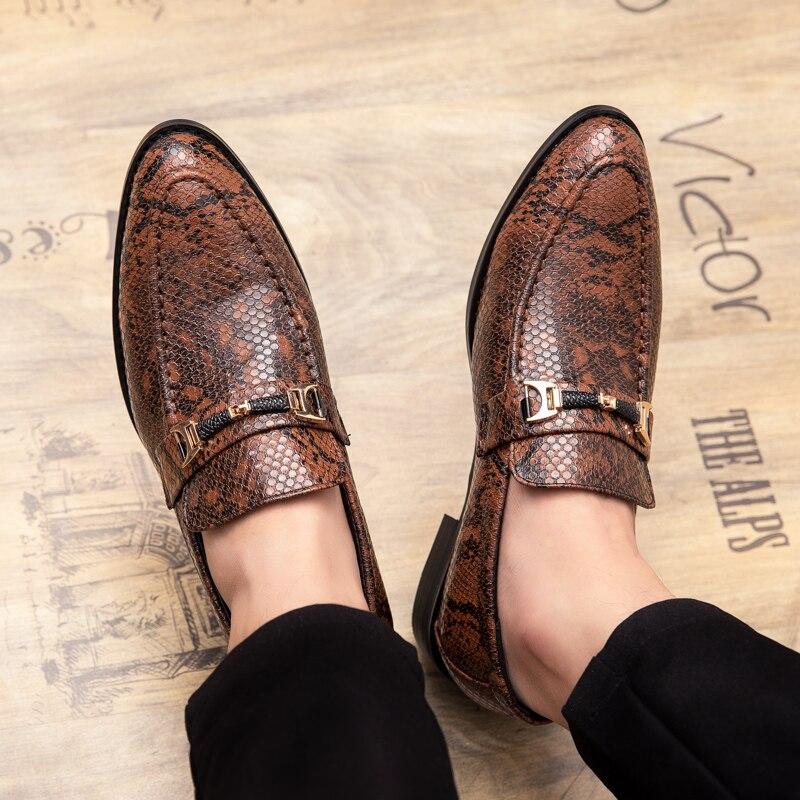 men shoes outdoor 2019 new leather oxford men's shoe bespoke leather business men shoes breathable fashion wedding party shoes 4
