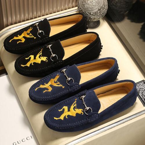 blue moccasins loafers
