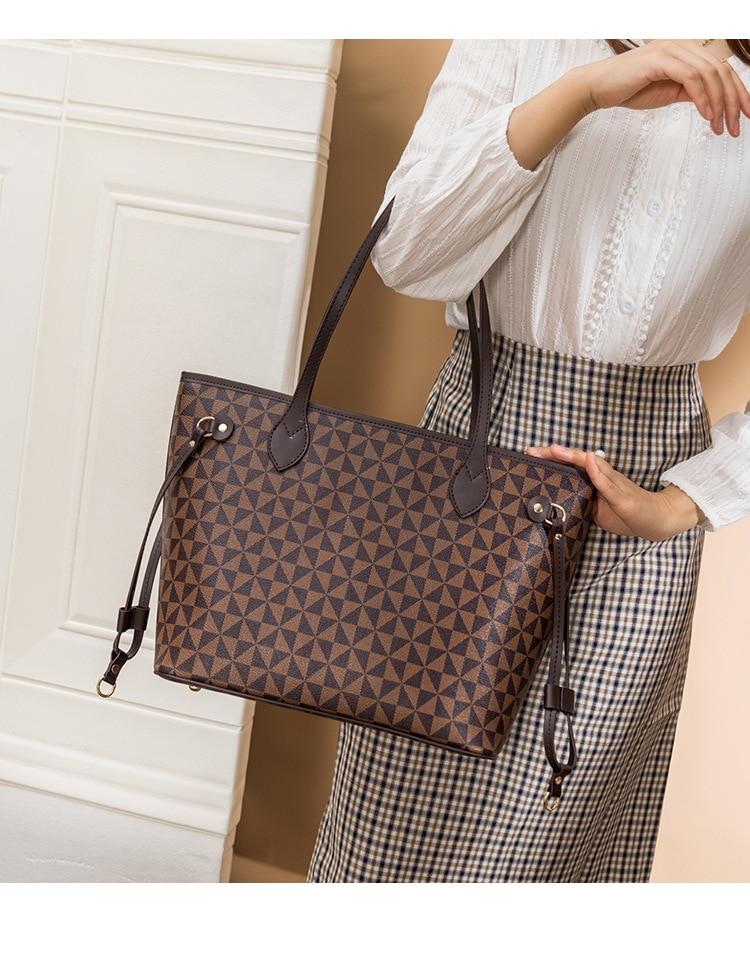 Customized Logo Pattern Style Leather Traveling Handbag For Lady Weekend Shoulder Bag Famous Designer Luxury Women Hand Bag
