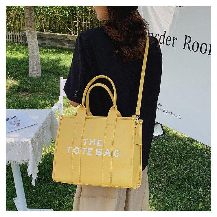 Luxury Designer Bag Tote Women Handbags Letter Shoulder Bags 2022 Brands Soft PU Shopper Purses Crossbody Bags for Women Clutch