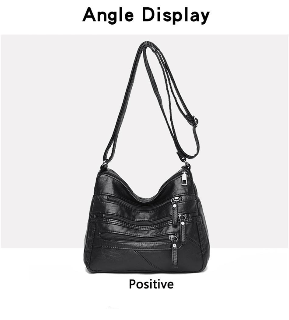 2022 Women Shoulder Bag Leather Luxury Handbags Women's Bags Designer Shoulder Crossbody Bag Female Fashion Female for Ladies