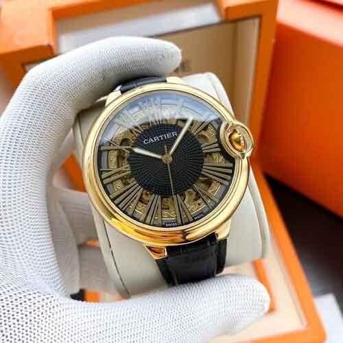 Cartier Ballon Skeleton Mechanical Wristwatch
