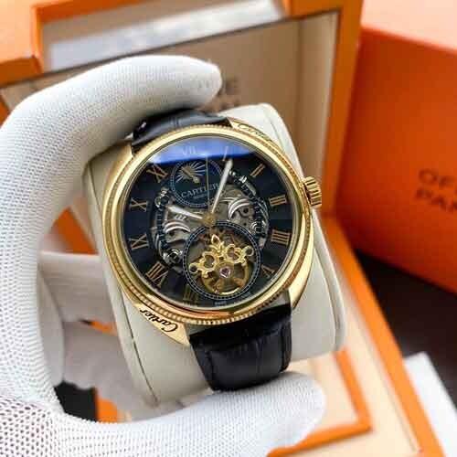 Cartier Male Multiple Display Wristwatch