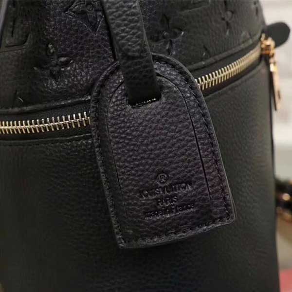 Louis Vuitton Black Monogram Empreinte Leather Shoulder Bag 