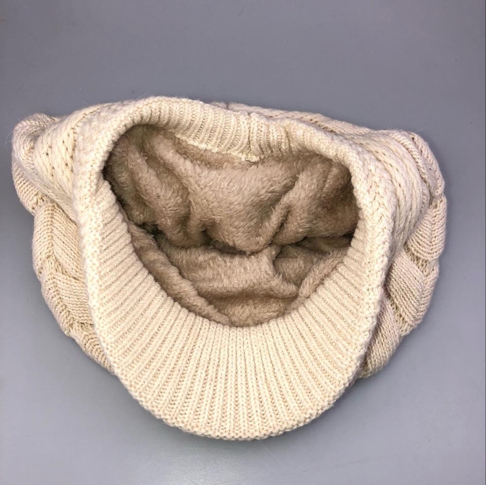 Winter Beanies Knit Women's Hat Winter Hats For Women Ladies Beanie Girls Skullies Caps Bonnet Femme Snapback Wool Warm Hat 2018