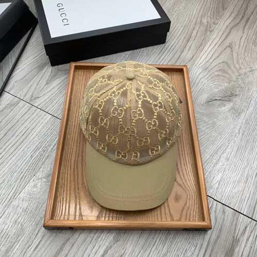 Embroidered GG See Through Gucci Unisex Face Hat