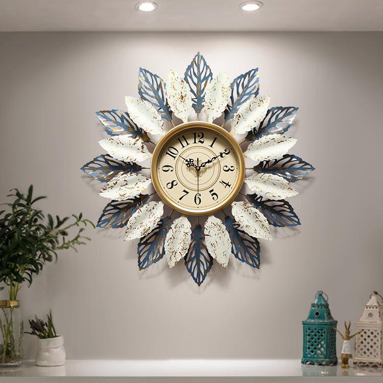 Metal Silent Wall Clocks Modern Design Decoration Living Room Mechanic Clock Wall Clockwork Restaurant Reloj Pared Home Design
